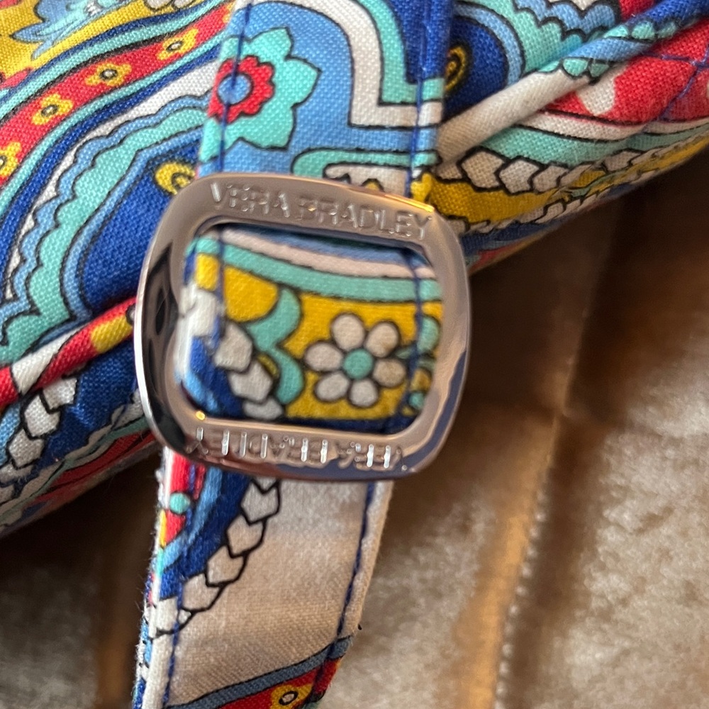Vera Bradley Colorful Paisley Tote - Picture 8 of 11